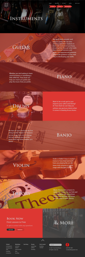Tone Deaf School of Music project image
