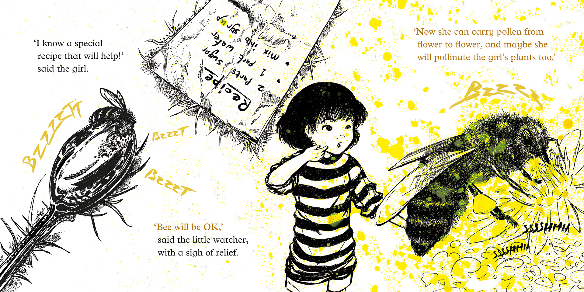 Spread from Wild Eyes